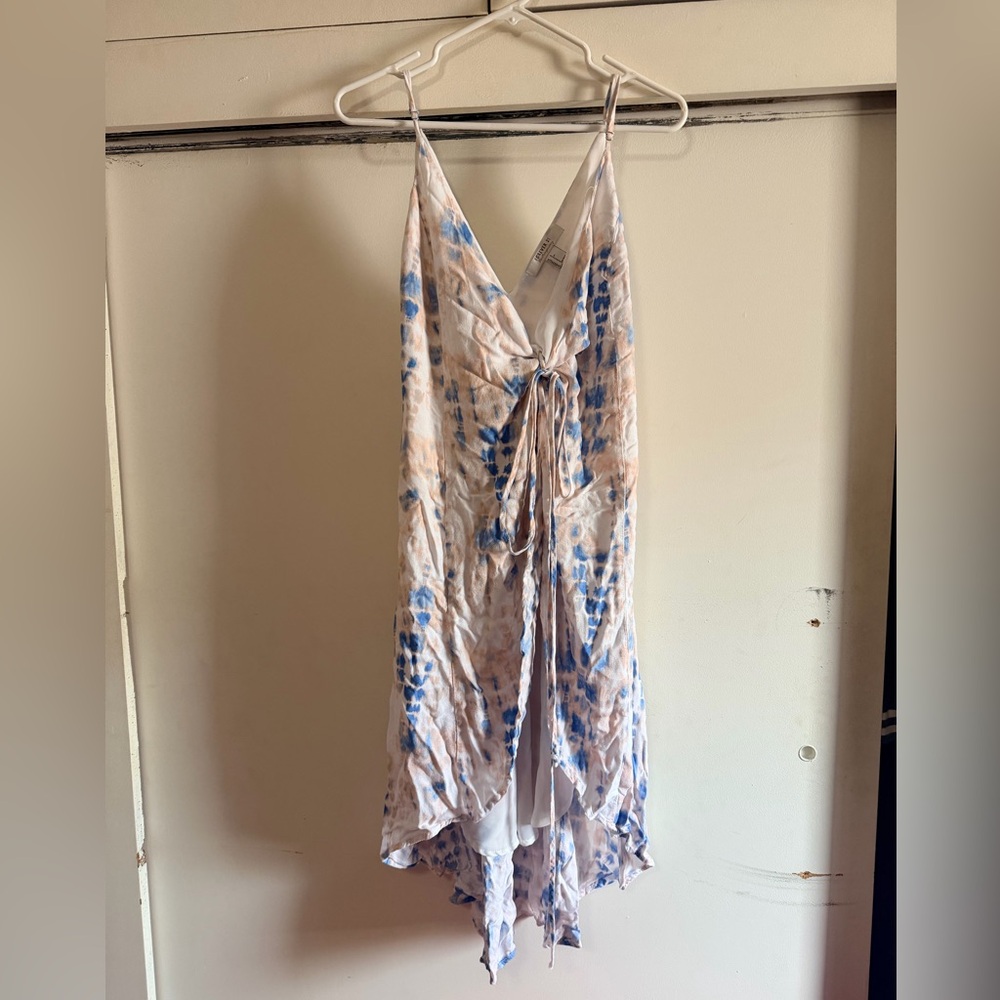 Forever 21 Tie-Dye Spaghetti Strap Dress Size S